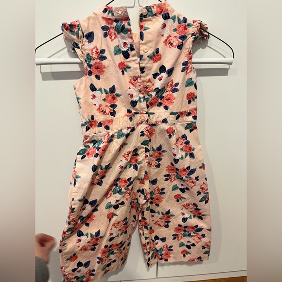 Janie and Jack toddler girl jumpsuit - Picture 2 of 5